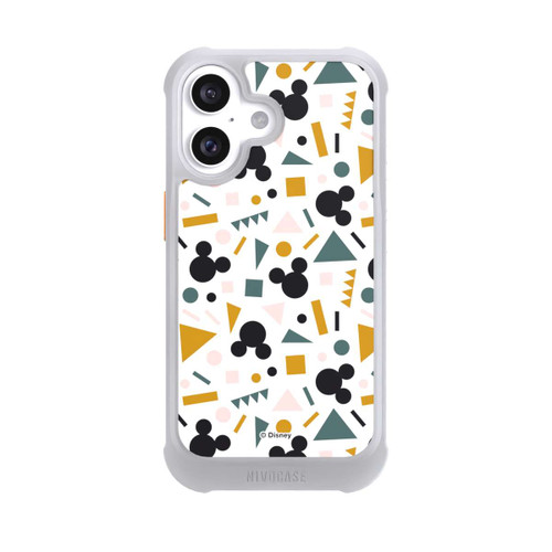Apple iPhone 16 NIVOmax Mickey Geometric Pattern