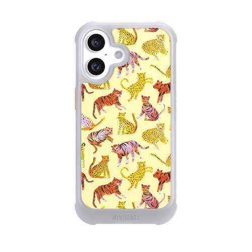 Apple iPhone 16 NIVOmax Tiger und Leoparden Savannah