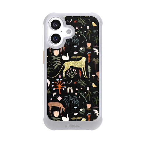 Apple iPhone 16 NIVOmax Wilde Gartenbuchstaben von Léa Le Pivert