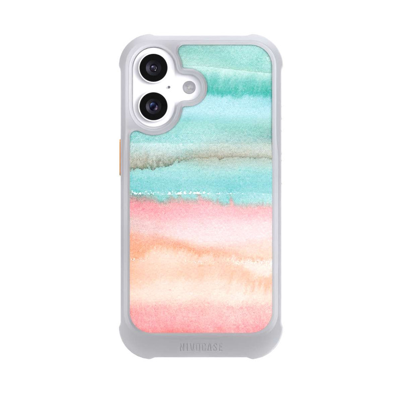 iPhone 16 NIVOmax sommerlicher Farbverlauf Aquarell