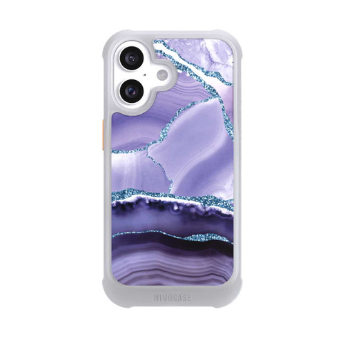 Apple iPhone 16 NIVOmax Flieder Marmor Landschaft