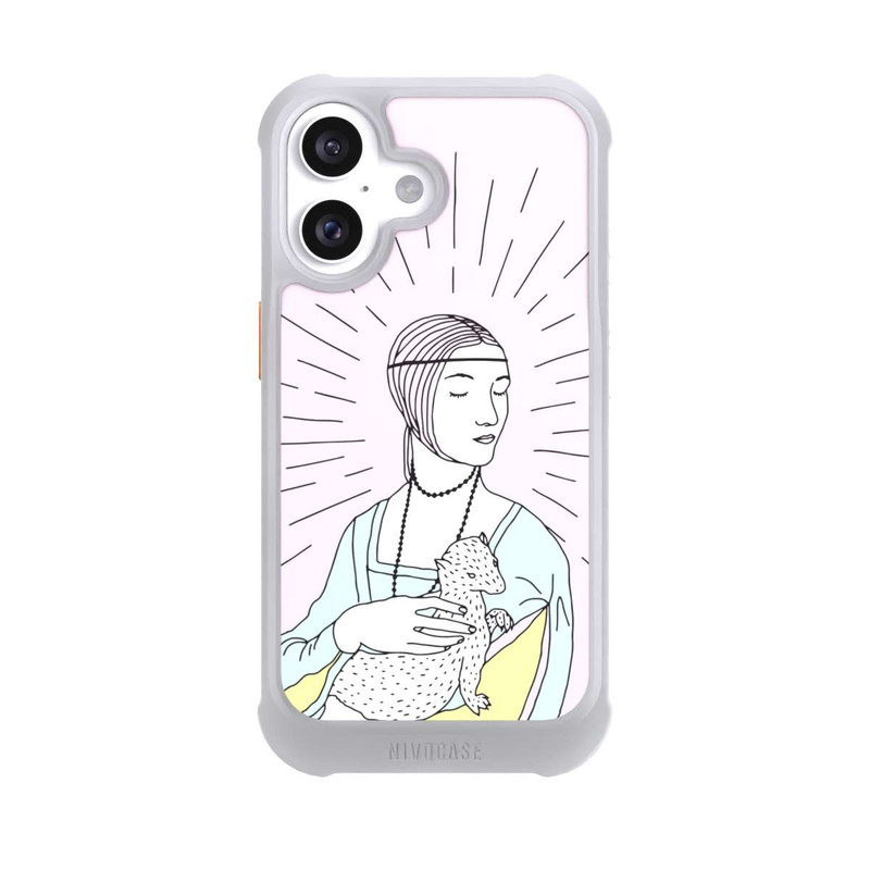 iPhone 16 NIVOmax La dame à l'hermine
