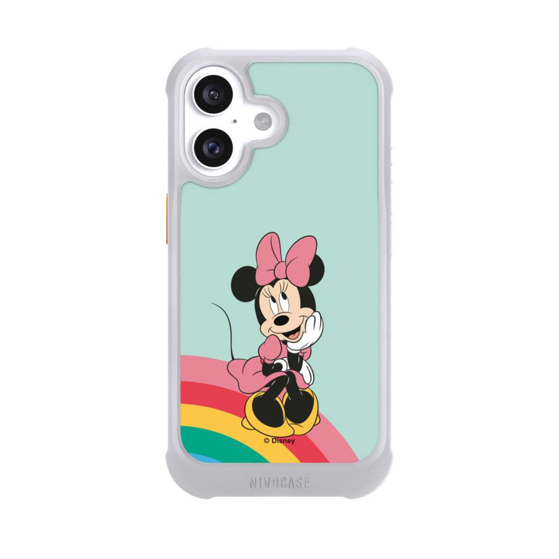 iPhone 16 NIVOmax Minnie Arc-en-Ciel Portrait