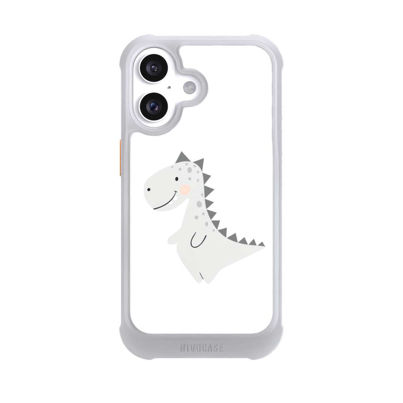 iPhone 16 NIVOmax Grey Dino