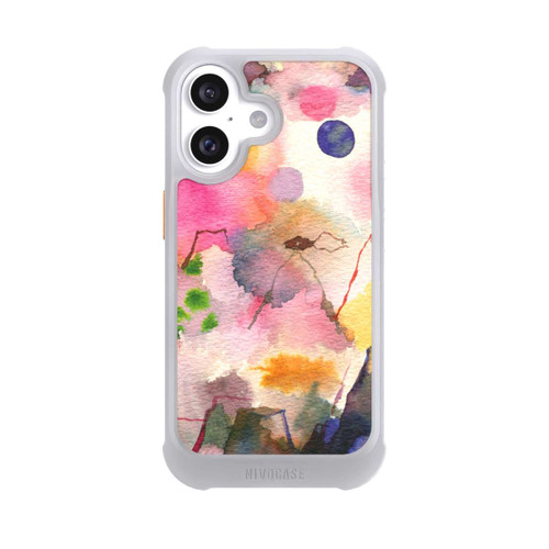 Apple iPhone 16 NIVOmax Aquarell bunte Berge