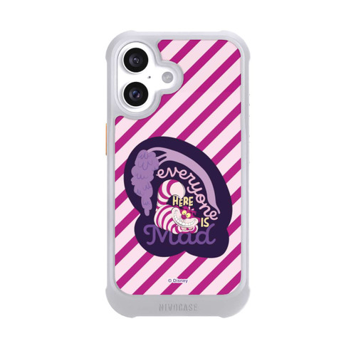 Apple iPhone 16 NIVOmax We Are All Mad Here Stripe