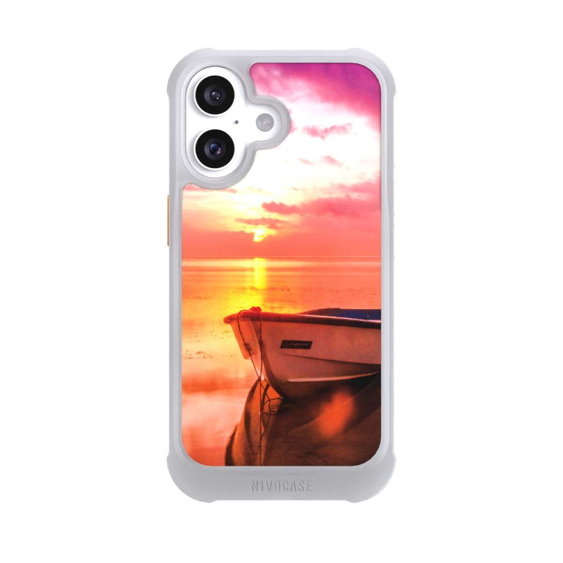 iPhone 16 NIVOmax Beach Dawn Boat