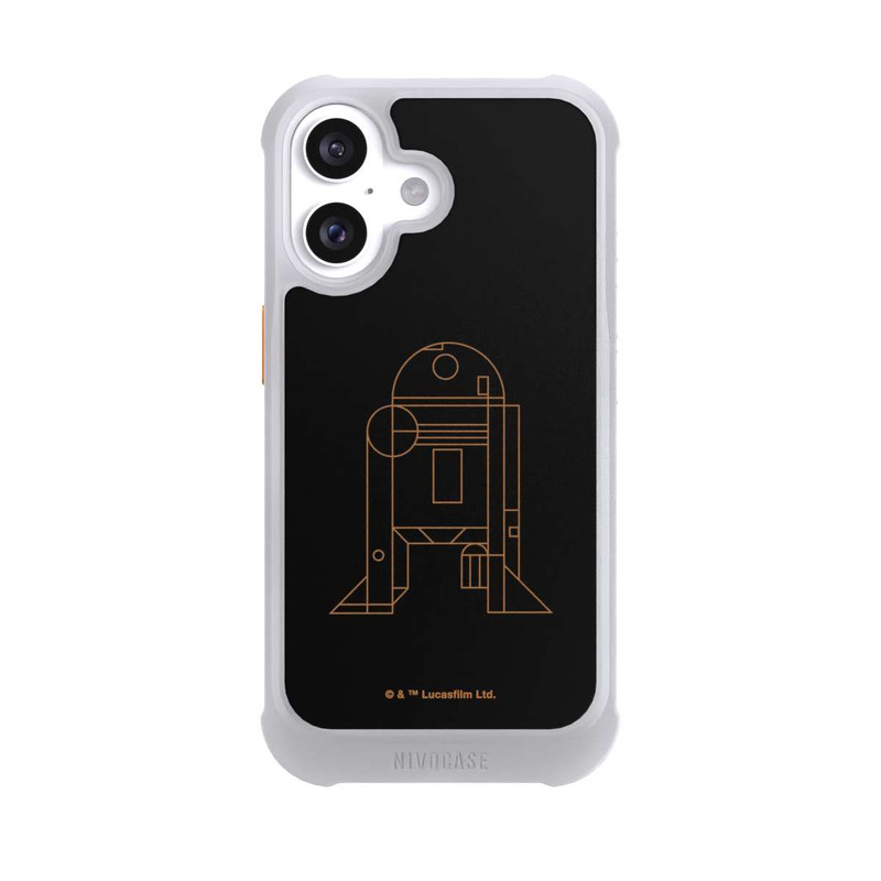 iPhone 16 NIVOmax R2D2 Dessin au trait