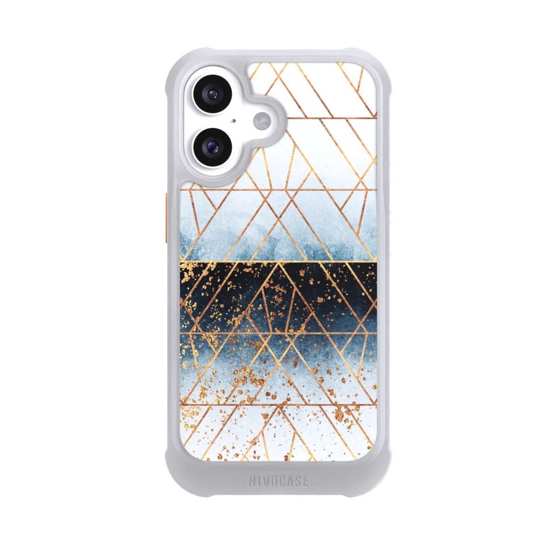 iPhone 16 NIVOmax Winter Blue Geo