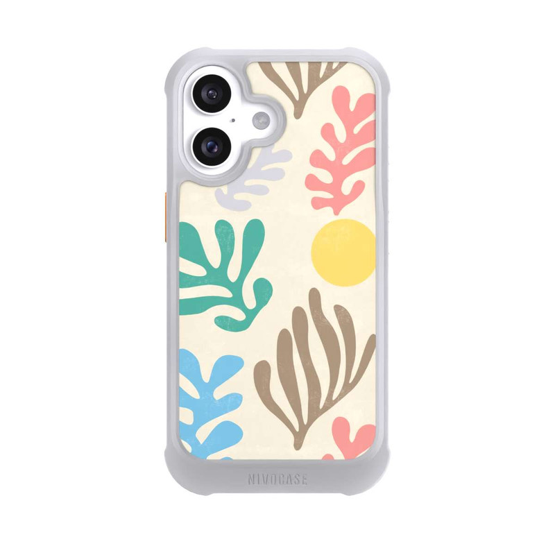 iPhone 16 NIVOmax Feuilles modernes de Matisse 