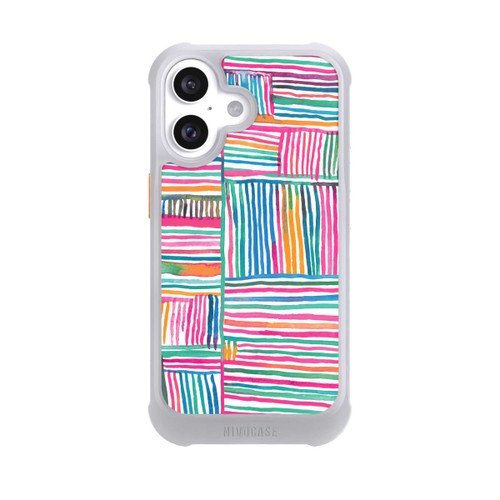 Apple iPhone 16 NIVOmax Aquarelllinien Entspannung