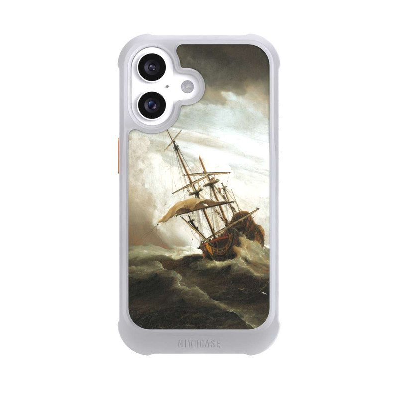 iPhone 16 NIVOmax A Ship on the High Seas Caught by a Squall