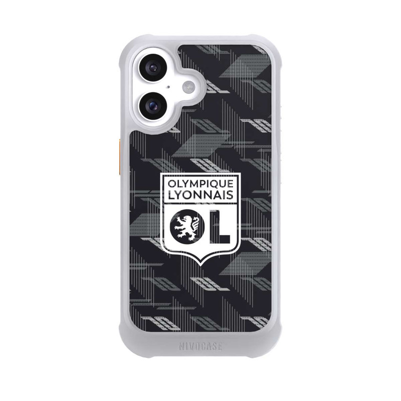 iPhone 16 NIVOmax OL Modern Schwarz Weiß