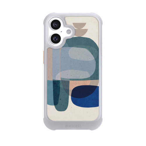 Apple iPhone 16 NIVOmax Pierres n° 3 Bleu