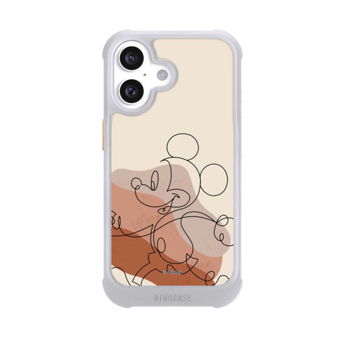 Apple iPhone 16 NIVOmax Mickey Abstract Lineart