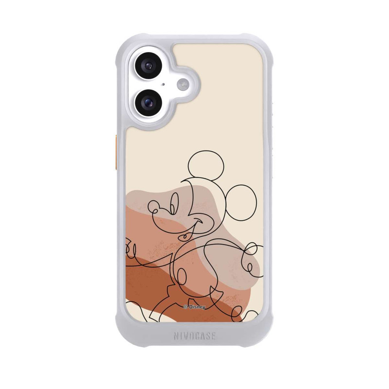 iPhone 16 NIVOmax Mickey Abstract Lineart