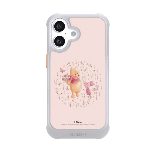 Apple iPhone 16 NIVOmax Winnie Puuh und Ferkel Herz schenken