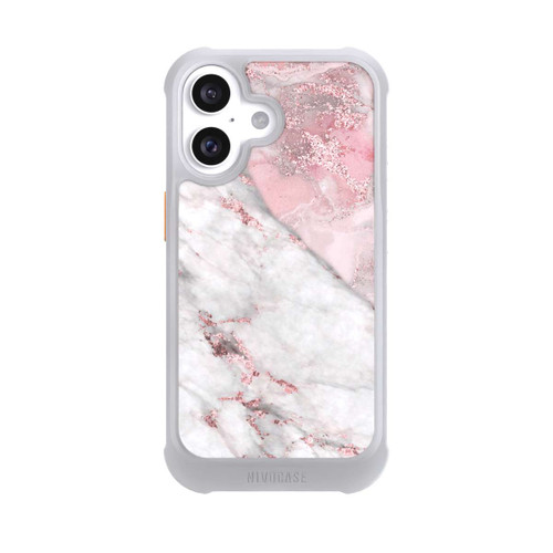 Apple iPhone 16 NIVOmax Marbre rose 3