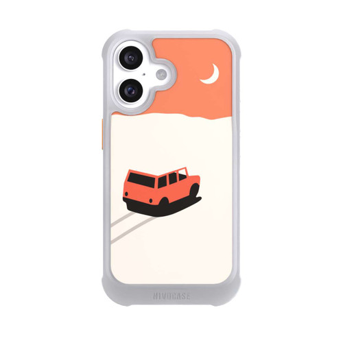 Apple iPhone 16 NIVOmax Voiture dans le désert