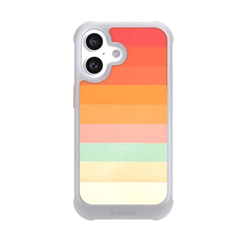 iPhone 16 NIVOmax Rainbow Chevrons II