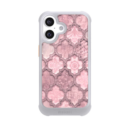 Apple iPhone 16 NIVOmax Tuile Maroc Rose
