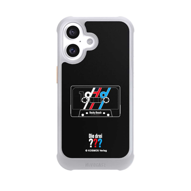 iPhone 16 NIVOmax Drei Fragezeichen Kassette