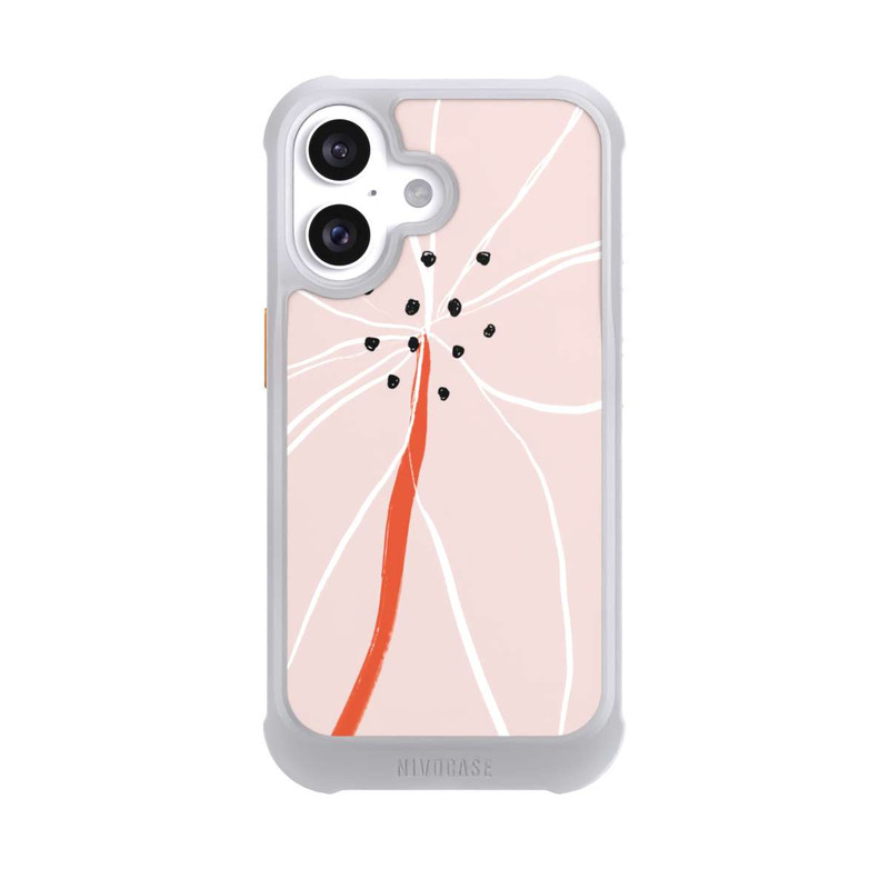 iPhone 16 NIVOmax Fleur abstraite n° 1