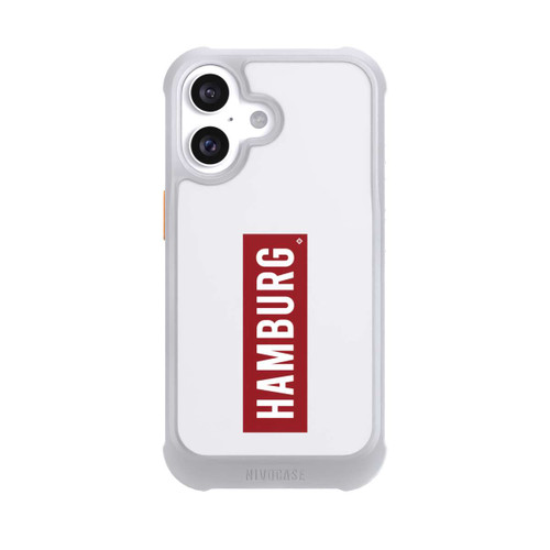Apple iPhone 16 NIVOmax HSV Hamburg Rot Weiss