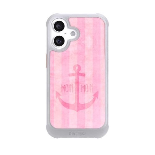Apple iPhone 16 NIVOmax Moin Moin Stripes Pink