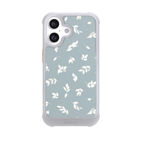 Apple iPhone 16 NIVOmax Herbstblätter grau