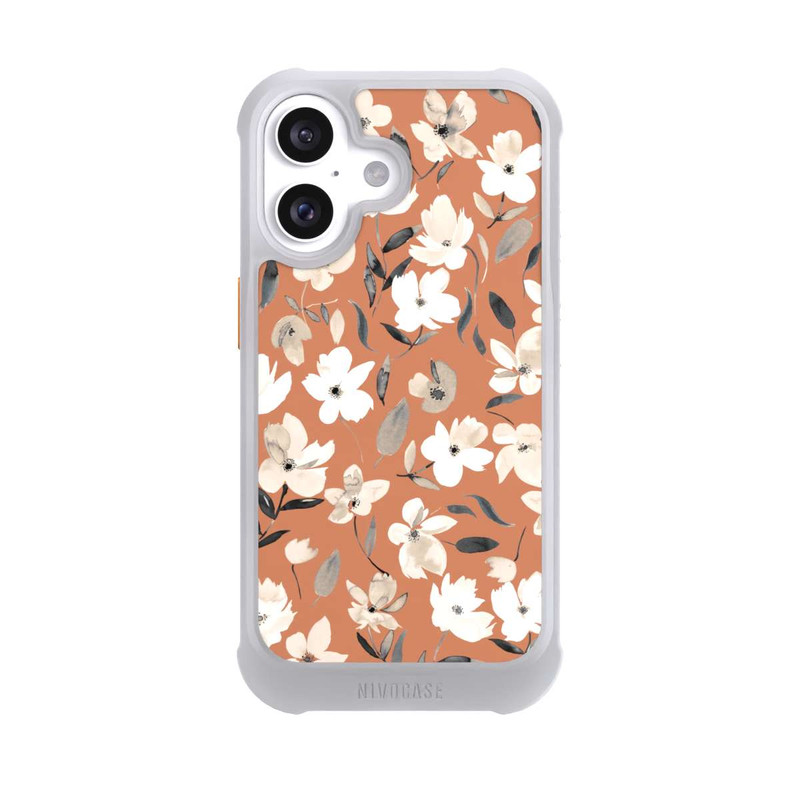 iPhone 16 NIVOmax Frische Herbstblumen Kupfer