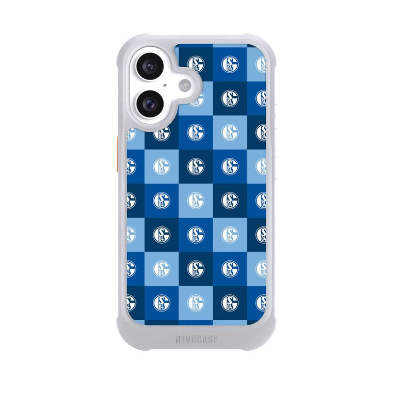 iPhone 16 NIVOmax Schalke 04 Muster