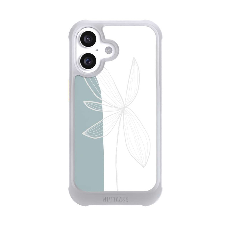 iPhone 16 NIVOmax Blumen und Formen Nr. 3 - Anastasia Sawall