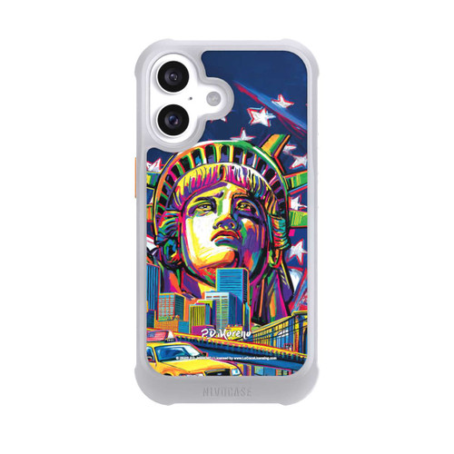 Apple iPhone 16 NIVOmax NY City Art par P.D. Moreno