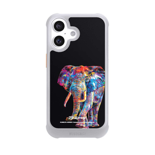Apple iPhone 16 NIVOmax Elephant Art par P.D. Moreno