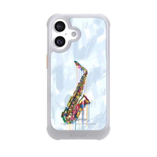 Apple iPhone 16 NIVOmax Saxophone Art par P.D. Moreno