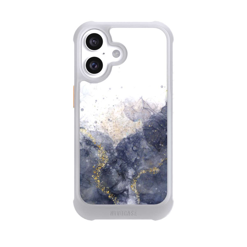 iPhone 16 NIVOmax Alkoholtinte glamouröses Blau