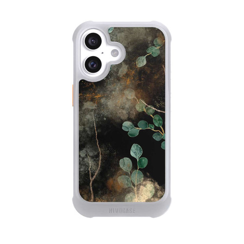 Apple iPhone 16 NIVOmax Eucalyptus en Fond