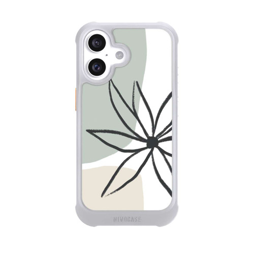 Apple iPhone 16 NIVOmax Fleur Menthe &amp; Crème