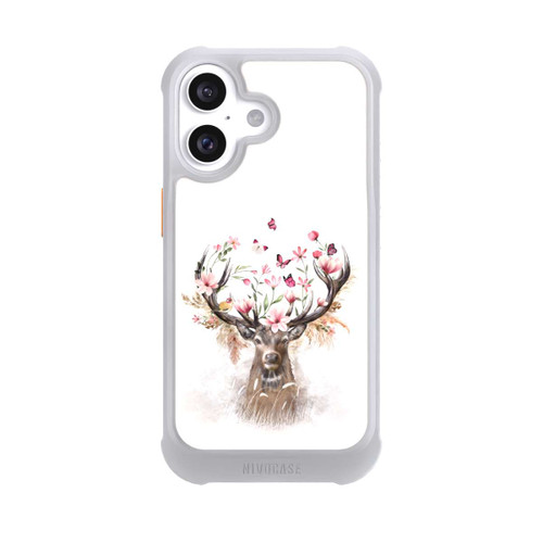 Apple iPhone 16 NIVOmax Cerf &amp; Fleurs