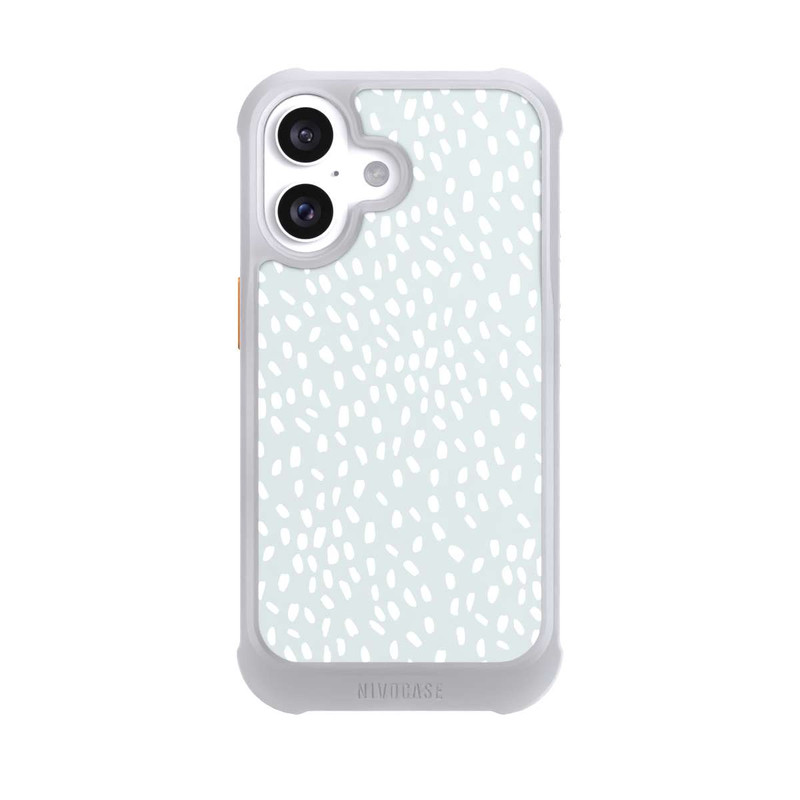 iPhone 16 NIVOmax Dots Green