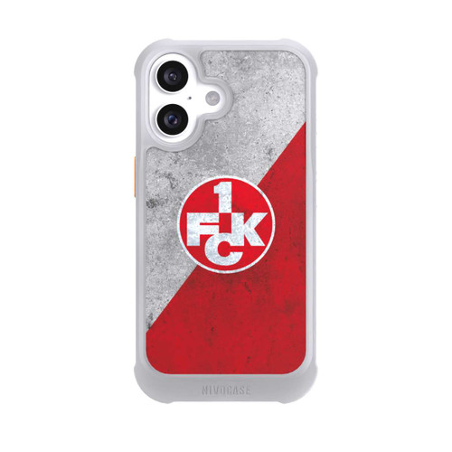 Apple iPhone 16 NIVOmax 1.FC Kaiserslautern-Beton Logo red