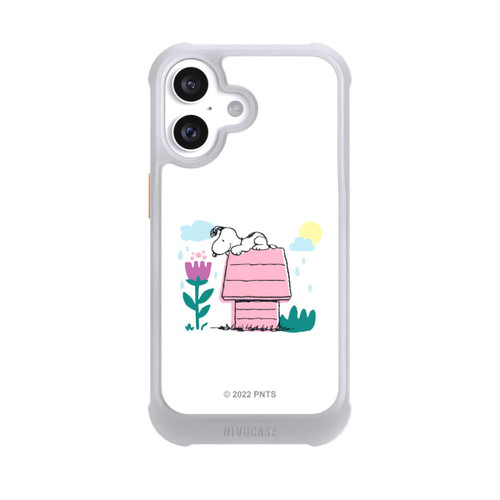Apple iPhone 16 NIVOmax Snoopy Hundehütte Frühling