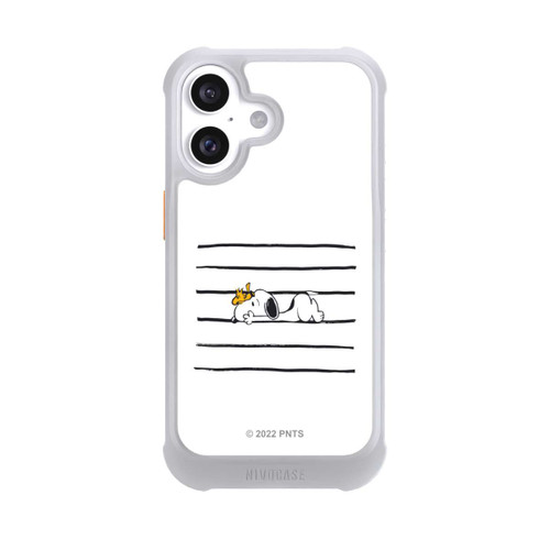 Apple iPhone 16 NIVOmax Snoopy &amp; Woodstock Lignes