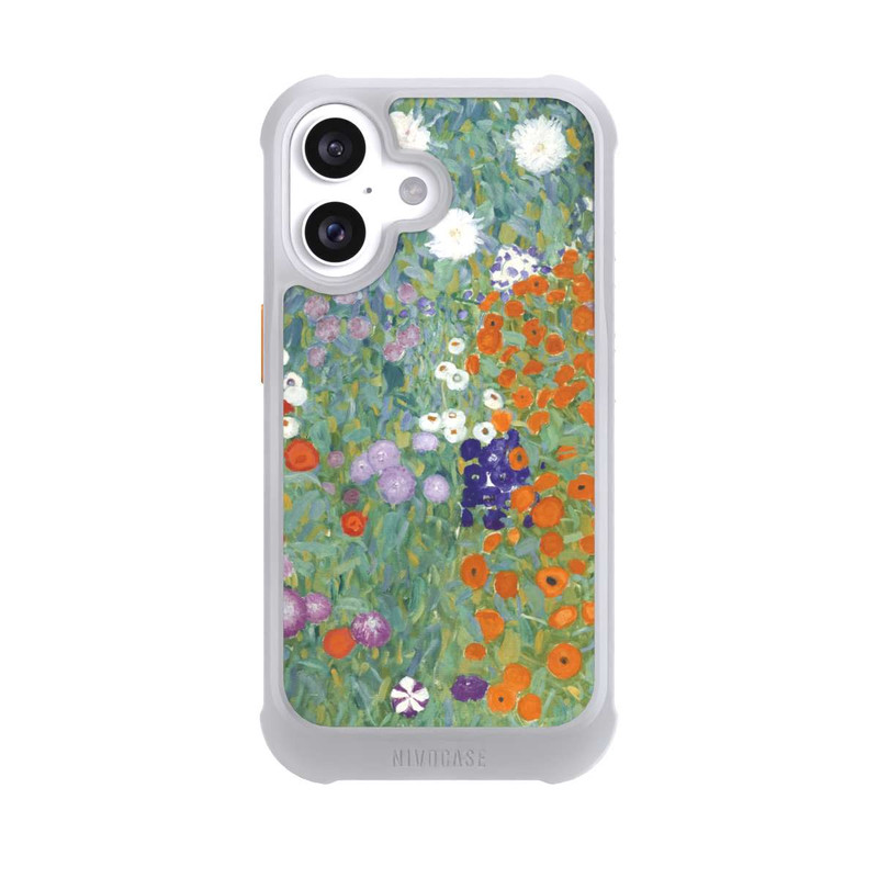 iPhone 16 NIVOmax Blühender Garten - Gustav Klimt