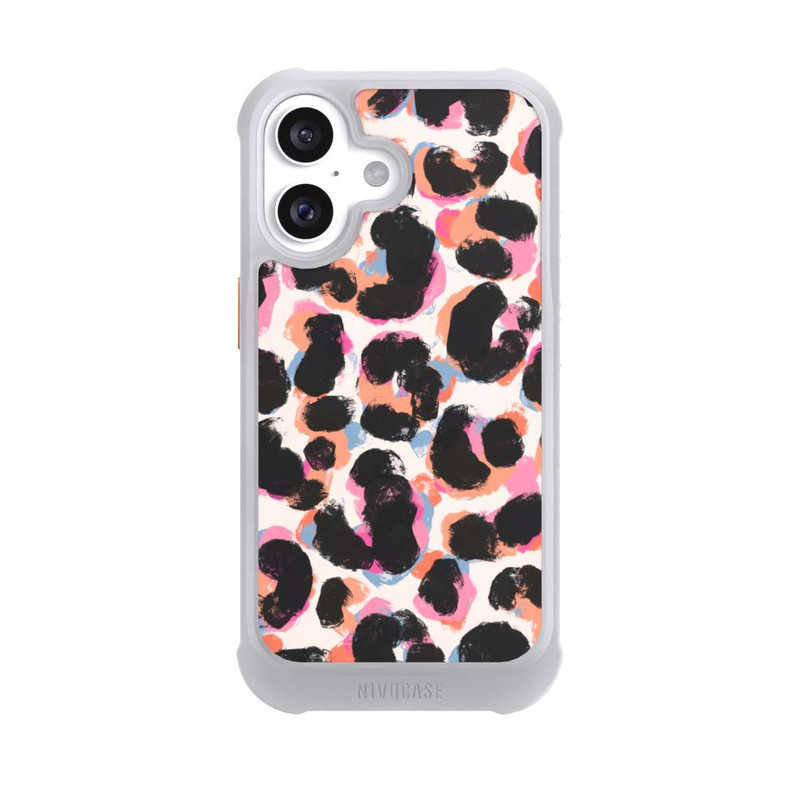 iPhone 16 NIVOmax Lion Pattern Colorée
