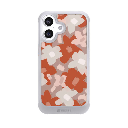 Apple iPhone 16 NIVOmax Fleurs Mignonnes Pattern