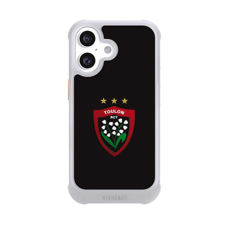 iPhone 16 NIVOmax RC Toulonnais Logo Schwarz