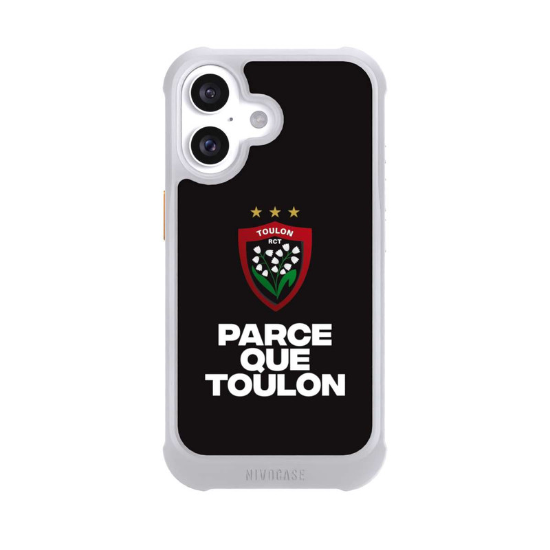 iPhone 16 NIVOmax Parce Que Toulon Noir