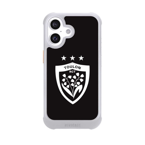 Apple iPhone 16 NIVOmax RCT Noir &amp; Blanc